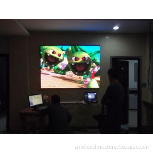 HD P2.5 indoor LED screen billboards die-casting cabinet fo